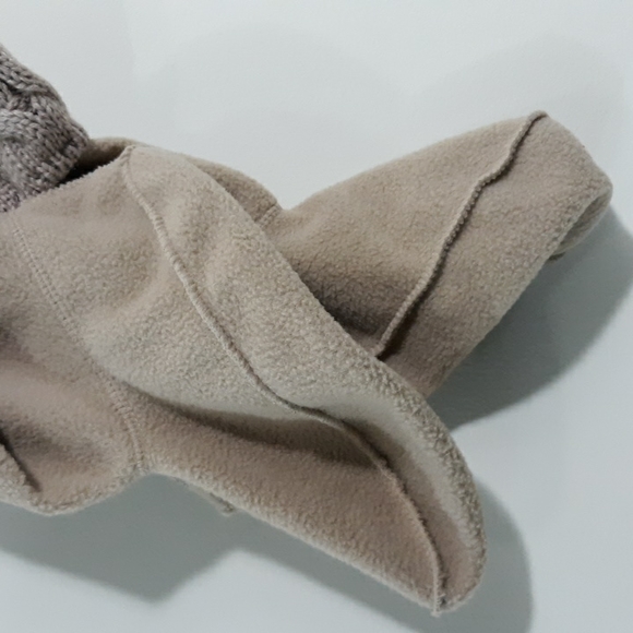 NWT Serra Sz 7 Tall Tan Cableknit Rainboot Liners - Picture 5 of 10